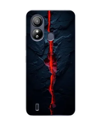 Чохол для ZTE Blade L220 з картинкою «Червона лавова тріщина»