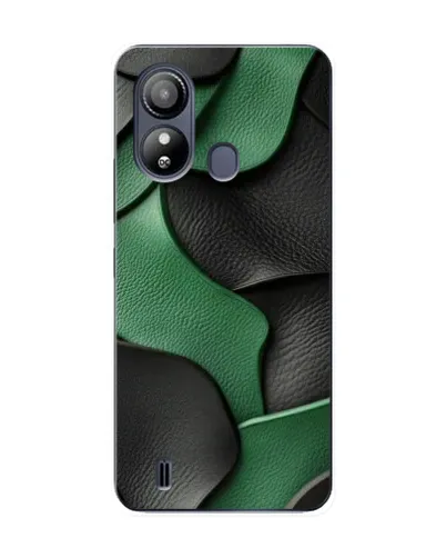 Чохол для ZTE Blade L220 з картинкою «Зелені шкіряні хвилі»