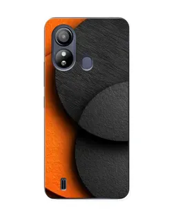Чохол для ZTE Blade L220 з картинкою «Геометрія помаранчевих кіл»