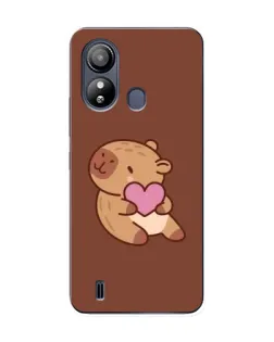 Чехол для ZTE Blade L220 с картинкой «Капибара с сердцем» Чехол для ZTE Blade L220 с картинкой «Капибара с сердцем»