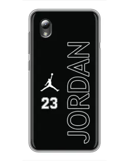 Чехол для ZTE Blade L8 с картинкой «Jordan Vertical»