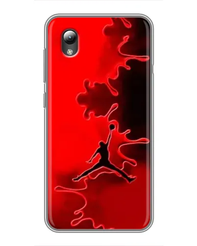 Чехол для ZTE Blade L8 с картинкой «Jordan Red Smoke»