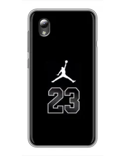 Чехол для ZTE Blade L8 с картинкой «Jordan Flight 23»