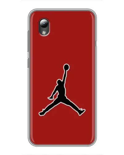 Чехол для ZTE Blade L8 с картинкой «Jordan Red Back»