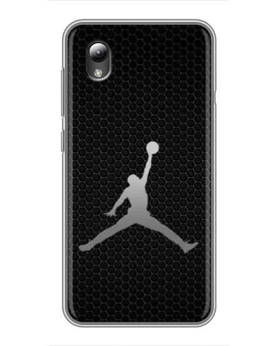 Чехол для ZTE Blade L8 с картинкой «Jordan Dark Carbon»