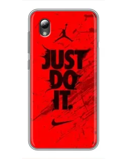Чехол для ZTE Blade L8 с картинкой «Nike Just Do It»