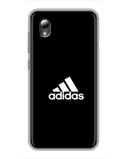 Чехол для ZTE Blade L8 с картинкой «Черная классика Adidas»