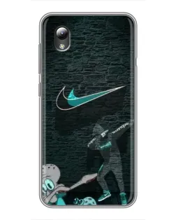 Чехол для ZTE Blade L8 с картинкой «Спортивный арт Nike» Чехол для ZTE Blade L8 с картинкой «Спортивный арт Nike»