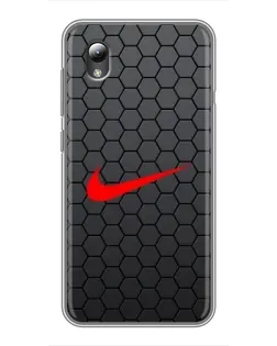 Чехол для ZTE Blade L8 с картинкой «Nike — карбоновая сетка» Чехол для ZTE Blade L8 с картинкой «Nike — карбоновая сетка»