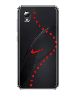 Чехол для ZTE Blade L8 с картинкой «Абстрактный дизайн Nike»