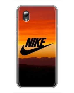Чехол для ZTE Blade L8 с картинкой «Nike — вечерний горизонт»