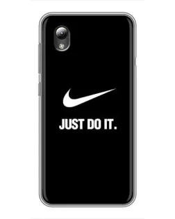 Чехол для ZTE Blade L8 с картинкой «Классический принт Nike»