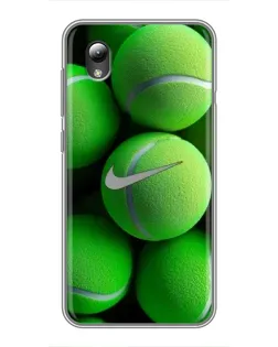Чехол для ZTE Blade L8 с картинкой «Теннисные мячи Найк»