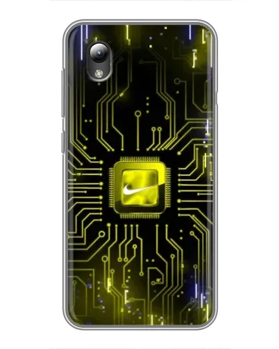 Чехол для ZTE Blade L8 с картинкой «Nike — золотая искра» Чехол для ZTE Blade L8 с картинкой «Nike — золотая искра»