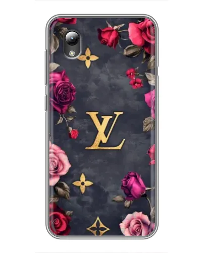 Чехол для ZTE Blade L8 с картинкой «Цветочный Louis Vuitton»