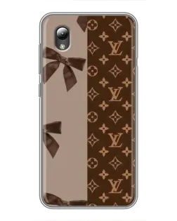Чехол для ZTE Blade L8 с картинкой «Louis Vuitton — банты»