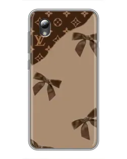 Чехол для ZTE Blade L8 с картинкой «LV — кофейный атлас»