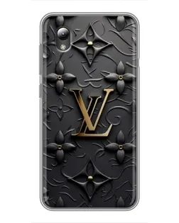 Чехол для ZTE Blade L8 с картинкой «Кожаная текстура LV»