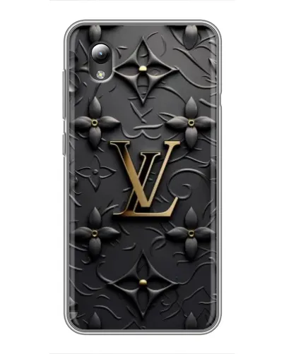 Чехол для ZTE Blade L8 с картинкой «Кожаная текстура LV»