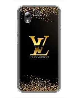Чехол для ZTE Blade L8 с картинкой «LV — золотые искры»