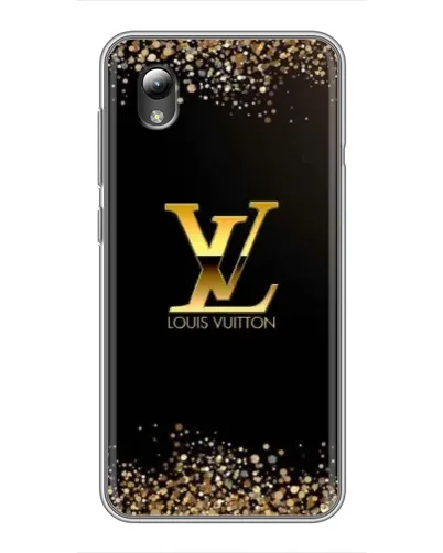 Чехол для ZTE Blade L8 с картинкой «LV — золотые искры»