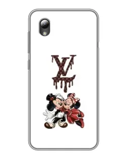 Чехол для ZTE Blade L8 с картинкой «LV и Микки Маус»