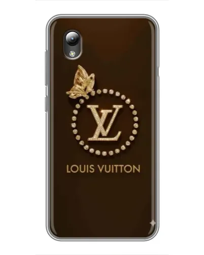 Чехол для ZTE Blade L8 с картинкой «LV — золотая печать»