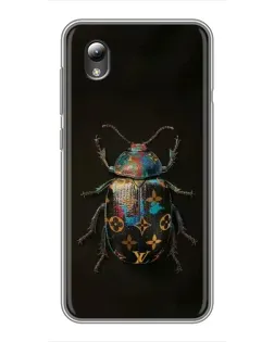 Чехол для ZTE Blade L8 с картинкой «LV — мраморный принт»