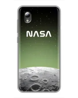 Чехол для ZTE Blade L8 с картинкой «NASA — лунный градиент»