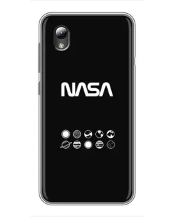 Чехол для ZTE Blade L8 с картинкой «NASA — технический принт»