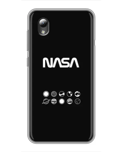 Чехол для ZTE Blade L8 с картинкой «NASA — технический принт» Чехол для ZTE Blade L8 с картинкой «NASA — технический принт»
