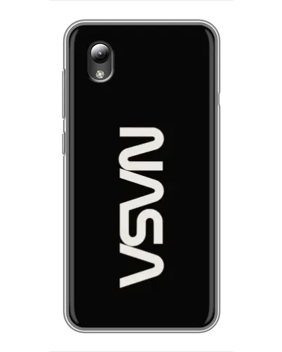 Чехол для ZTE Blade L8 с картинкой «NASA — вертикальный логотип» Чехол для ZTE Blade L8 с картинкой «NASA — вертикальный логотип»