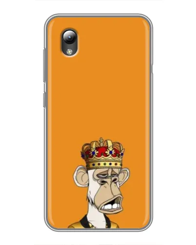 Чехол для ZTE Blade L8 с картинкой «Золотая обезьяна Bored Ape»