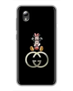 Чохол для ZTE Blade L8 з картинкою «Мінні Маус на лого»