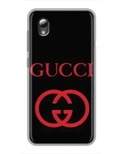 Чохол для ZTE Blade L8 з картинкою «Gucci — червоний логотип»