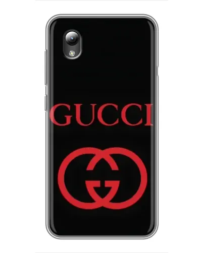 Чохол для ZTE Blade L8 з картинкою «Gucci — червоний логотип»