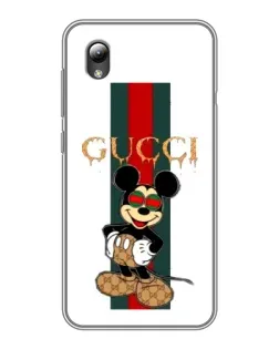 Чохол для ZTE Blade L8 з картинкою «Міккі Маус Gucci — смуги»