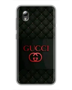 Чохол для ZTE Blade L8 з картинкою «Gucci — стьобаний чорний»