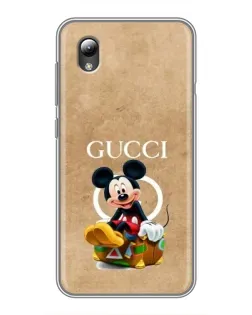 Чохол для ZTE Blade L8 з картинкою «Міккі Маус Gucci — крафт»