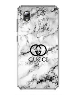 Чохол для ZTE Blade L8 з картинкою «Gucci — мармуровий шик»