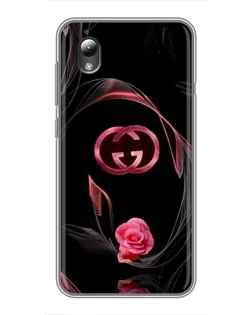 Чохол для ZTE Blade L8 з картинкою «Gucci — неонова троянда»