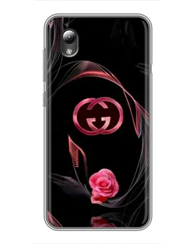 Чохол для ZTE Blade L8 з картинкою «Gucci — неонова троянда»