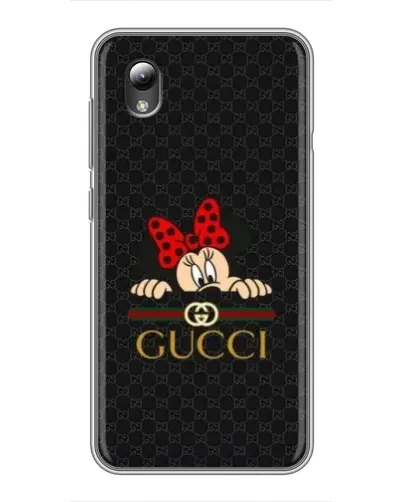 Чохол для ZTE Blade L8 з картинкою «Мінні Маус Gucci — чорний»
