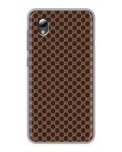 Чехол для ZTE Blade L8 с картинкой «Gucci — шоколадная сетка»