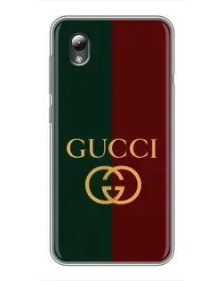 Чехол для ZTE Blade L8 с картинкой «Gucci — темно-зеленый градиент»