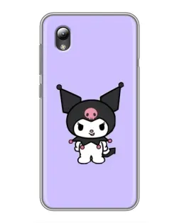 Чехол для ZTE Blade L8 с картинкой «Kuromi — нежный фиолетовый»