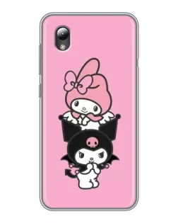 Чехол для ZTE Blade L8 с картинкой «My Melody и Kuromi»