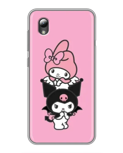 Чехол для ZTE Blade L8 с картинкой «My Melody и Kuromi»