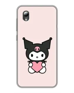 Чехол для ZTE Blade L8 с картинкой «Kuromi и сердце»
