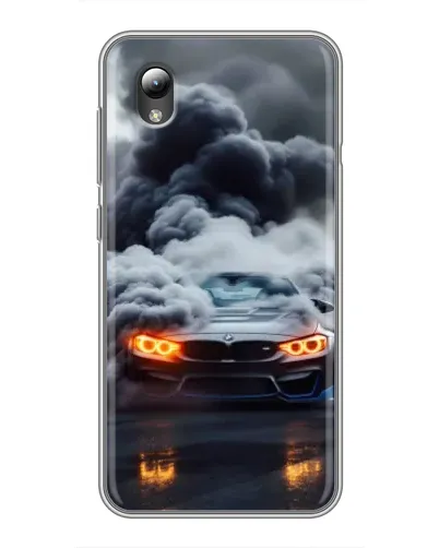 Чохол для ZTE Blade L8 з картинкою «BMW у диму» Чохол для ZTE Blade L8 з картинкою «BMW у диму»